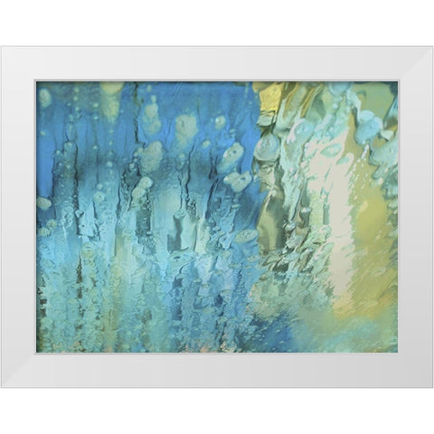 Undertow II White Modern Wood Framed Art Print by Jerry, Alison