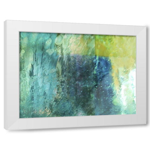 Undertow IV White Modern Wood Framed Art Print by Jerry, Alison