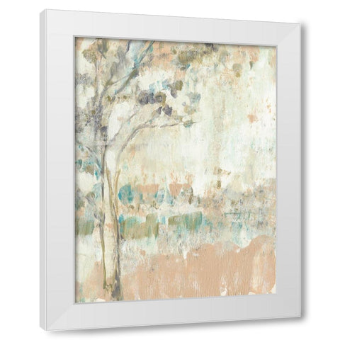 Ethereal Tree I White Modern Wood Framed Art Print by Goldberger, Jennifer