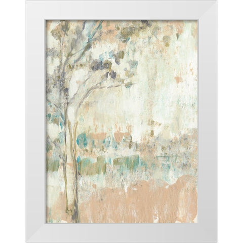 Ethereal Tree I White Modern Wood Framed Art Print by Goldberger, Jennifer
