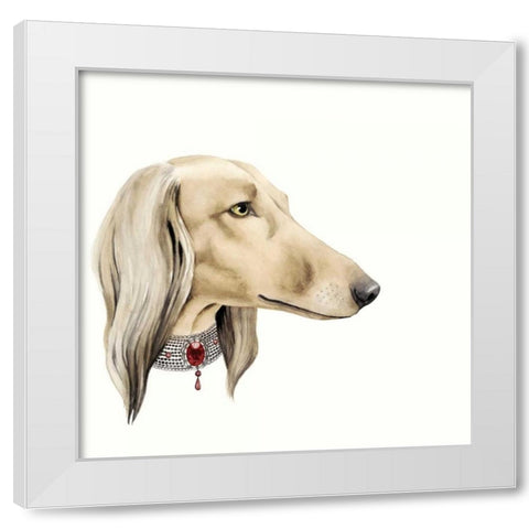 Haute Hounds IV White Modern Wood Framed Art Print by Popp, Grace