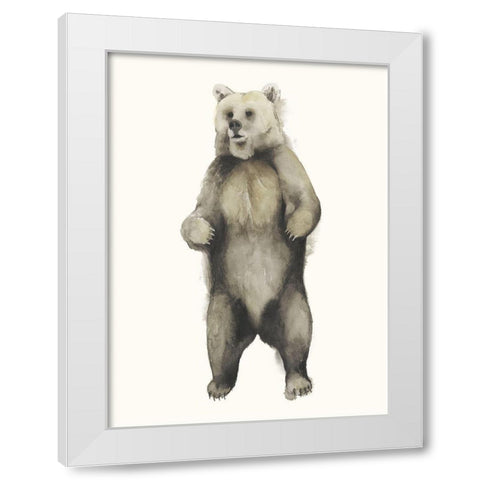 Custom Majestic Wildlife III (ASH) White Modern Wood Framed Art Print by Popp, Grace