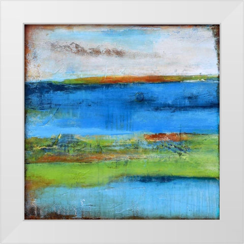 Blue Ridge Escape I White Modern Wood Framed Art Print by Ashley, Erin