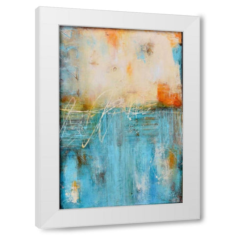 Forgotten Password White Modern Wood Framed Art Print by Ashley, Erin