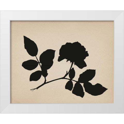 Beauty of a Friend III White Modern Wood Framed Art Print by Jorgensen, Jennifer