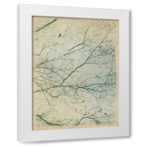 Leave it Behind I White Modern Wood Framed Art Print by Jorgensen, Jennifer