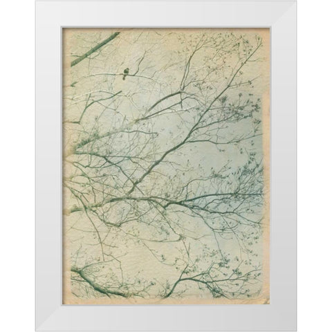 Leave it Behind I White Modern Wood Framed Art Print by Jorgensen, Jennifer