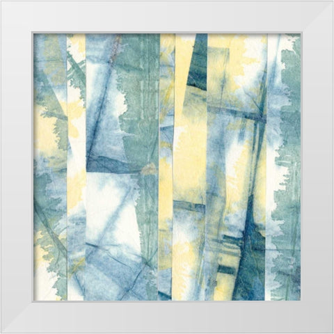 Down East I White Modern Wood Framed Art Print by Stramel, Renee W.