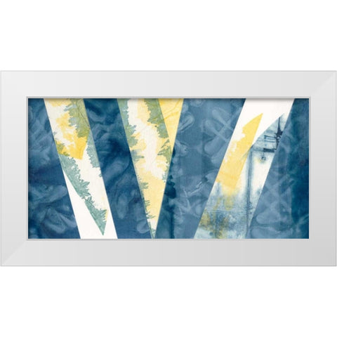 Nautical II White Modern Wood Framed Art Print by Stramel, Renee W.