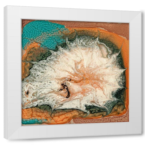 Caldera I White Modern Wood Framed Art Print by Ludwig, Alicia