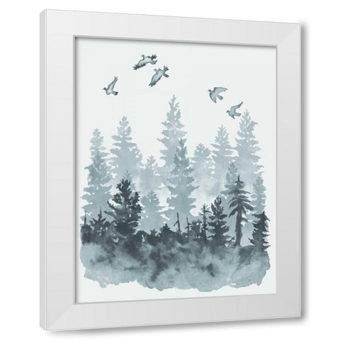 Sierra Vista I White Modern Wood Framed Art Print by McCavitt, Naomi