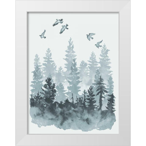 Sierra Vista I White Modern Wood Framed Art Print by McCavitt, Naomi