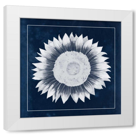 Moon Flower III White Modern Wood Framed Art Print by Popp, Grace