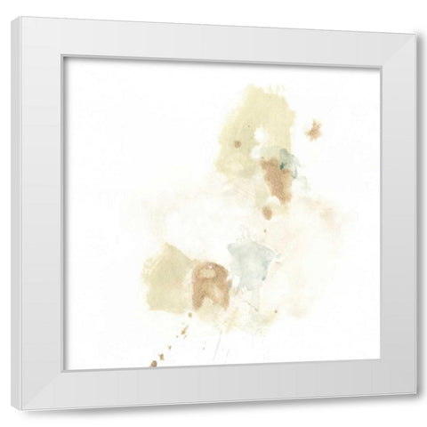 Liquid Echo II White Modern Wood Framed Art Print by Vess, June Erica