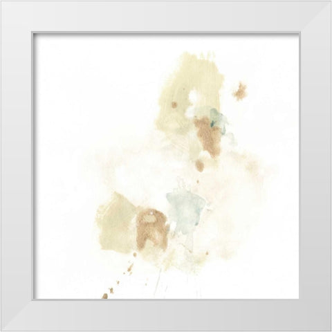 Liquid Echo II White Modern Wood Framed Art Print by Vess, June Erica