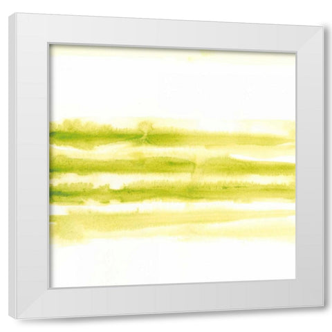 Spectrum Echo II White Modern Wood Framed Art Print by Vess, June Erica