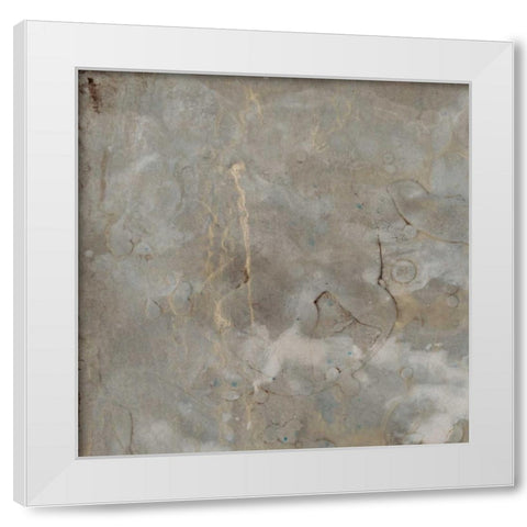 Celestial Dream II White Modern Wood Framed Art Print by Stramel, Renee W.