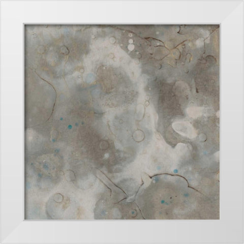 Celestial Dream IV White Modern Wood Framed Art Print by Stramel, Renee W.