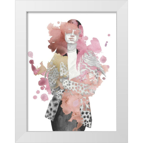 Fashion Illustration I White Modern Wood Framed Art Print by McCavitt, Naomi