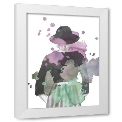 Fashion Illustration II White Modern Wood Framed Art Print by McCavitt, Naomi