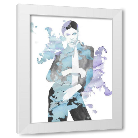 Fashion Illustration III White Modern Wood Framed Art Print by McCavitt, Naomi