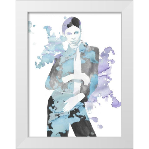 Fashion Illustration III White Modern Wood Framed Art Print by McCavitt, Naomi