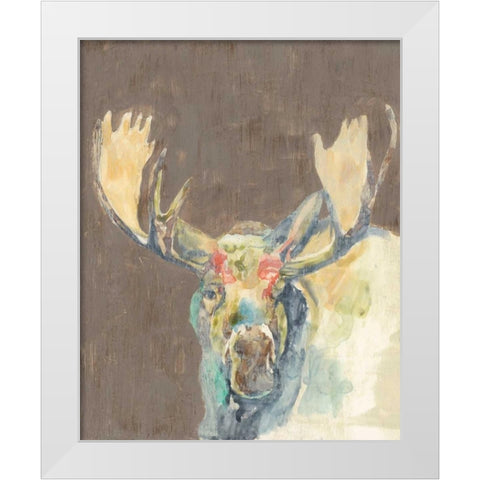 Rustic Wildlife III White Modern Wood Framed Art Print by Goldberger, Jennifer