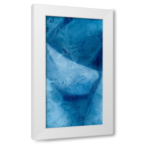 Undercurrent IV White Modern Wood Framed Art Print by Zarris, Chariklia