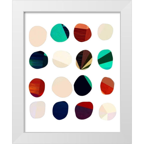 Details Three White Modern Wood Framed Art Print by Jasper, Sisa