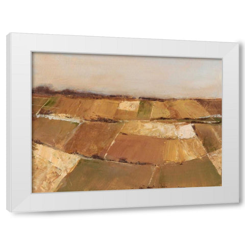 Autumn Pasture I White Modern Wood Framed Art Print by Harper, Ethan