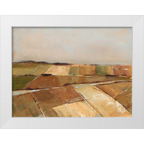 Autumn Pasture II White Modern Wood Framed Art Print by Harper, Ethan