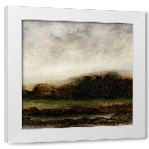 Fall Horizon IV White Modern Wood Framed Art Print by Gordon, Sharon