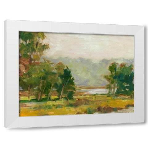 Changing Sunlight II White Modern Wood Framed Art Print by Harper, Ethan