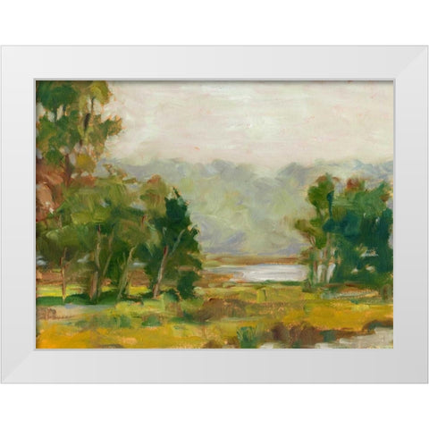 Changing Sunlight II White Modern Wood Framed Art Print by Harper, Ethan