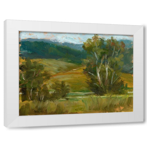 Changing Sunlight IV White Modern Wood Framed Art Print by Harper, Ethan
