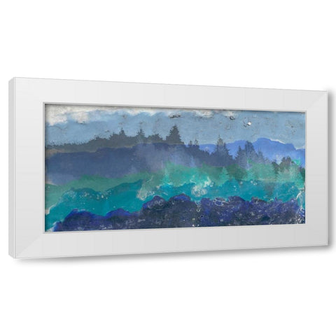 Appalachian Trail II White Modern Wood Framed Art Print by Ludwig, Alicia