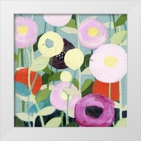 Poppy Strata II White Modern Wood Framed Art Print by Popp, Grace