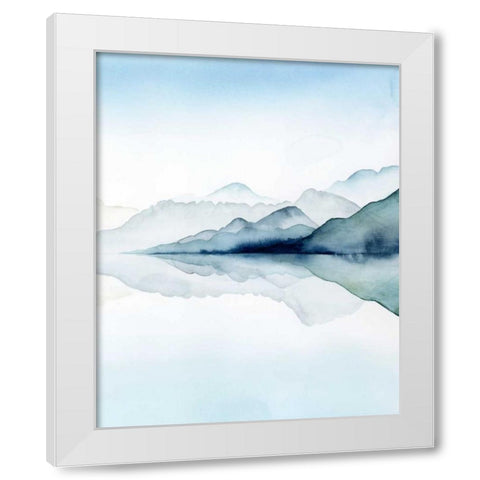 Glacial II White Modern Wood Framed Art Print by Popp, Grace