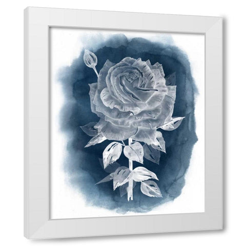 Ghost Rose IV White Modern Wood Framed Art Print by Popp, Grace