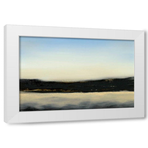 Ocean Tide VI White Modern Wood Framed Art Print by Gordon, Sharon
