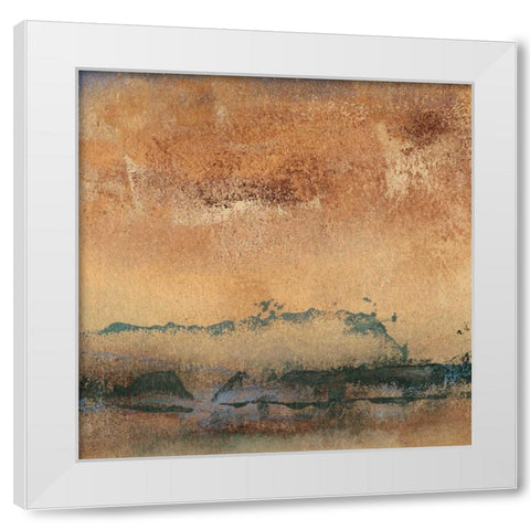 Origin Abstract I White Modern Wood Framed Art Print by Gordon, Sharon