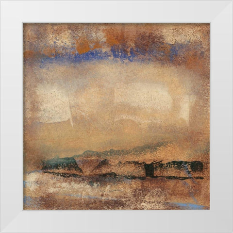Origin Abstract II White Modern Wood Framed Art Print by Gordon, Sharon
