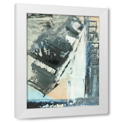 Avenue II White Modern Wood Framed Art Print by Gordon, Sharon