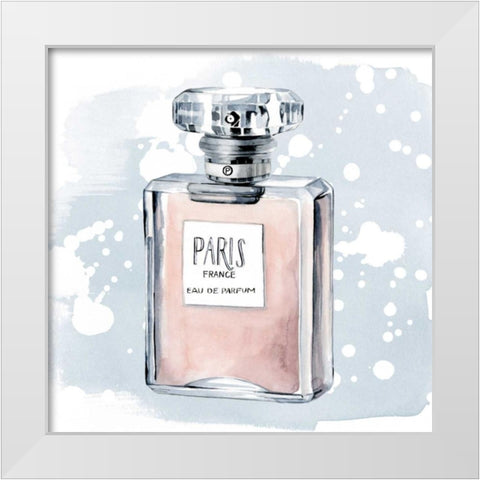 Parfum I White Modern Wood Framed Art Print by Popp, Grace