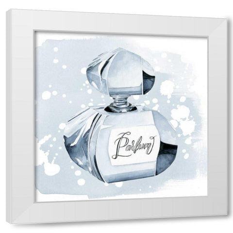 Parfum III White Modern Wood Framed Art Print by Popp, Grace