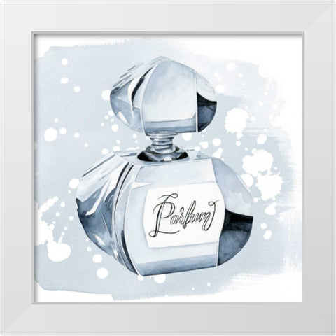 Parfum III White Modern Wood Framed Art Print by Popp, Grace