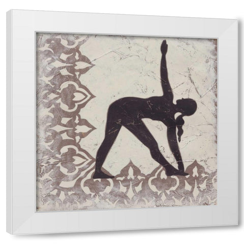 Bliss I White Modern Wood Framed Art Print by Zarris, Chariklia