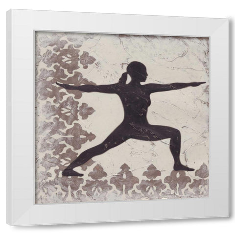 Bliss II White Modern Wood Framed Art Print by Zarris, Chariklia