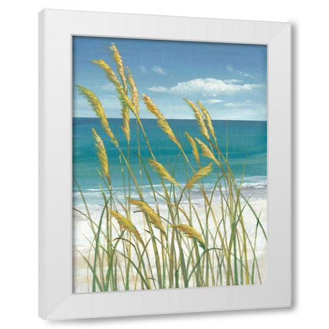 Summer Breeze I White Modern Wood Framed Art Print by OToole, Tim