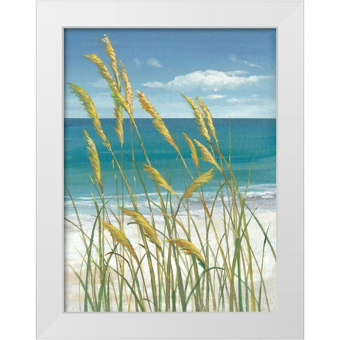 Summer Breeze I White Modern Wood Framed Art Print by OToole, Tim